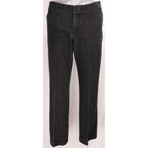 Chico’s Platinum Ultimate Fit 0.5 Jeans Black Wash Denim Straight Leg Stretch